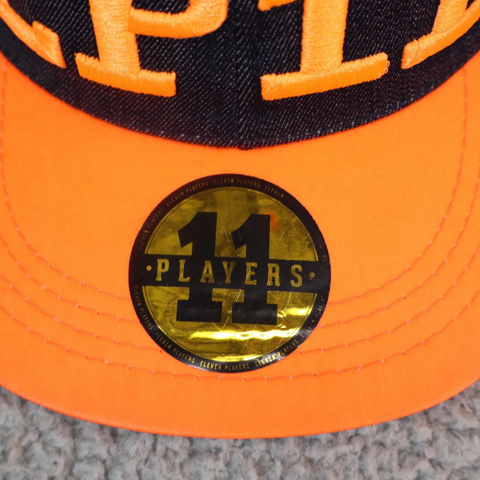 Other Black Orange Hat Cap Snapback Eleven Players EP11 Denim sk8 Size ONE SIZE - 6 Thumbnail