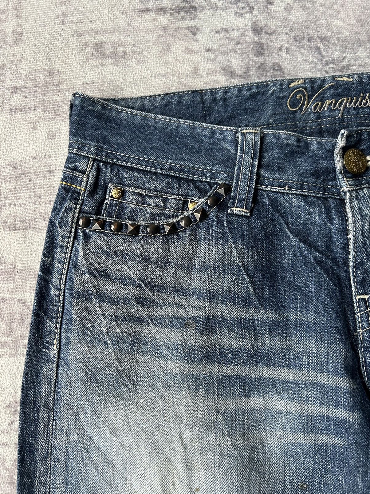 Vanquish Flared Vanquish Mudwash Punk Jeans Size US 31 - 5 Thumbnail