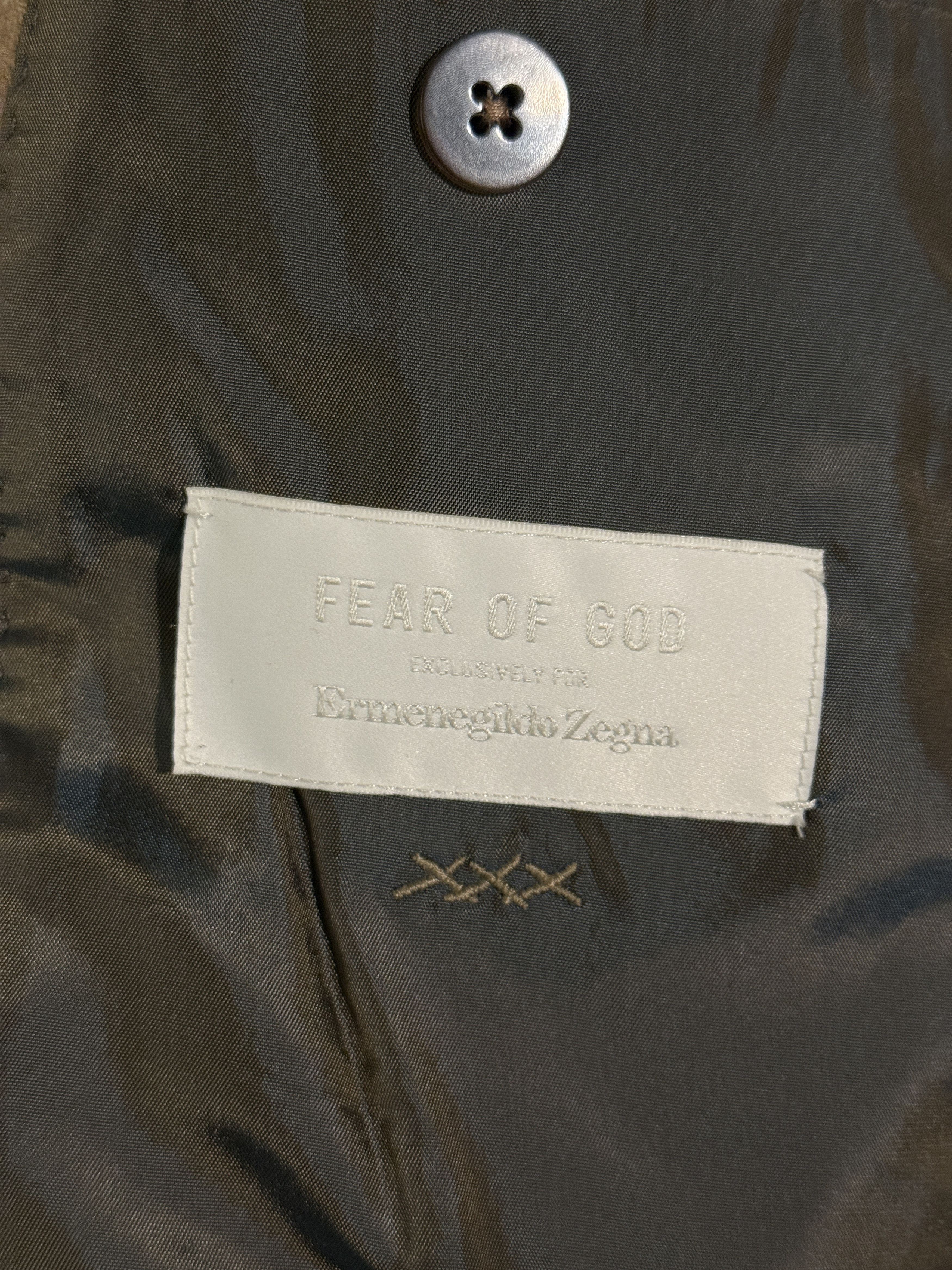 Ermenegildo Zegna × Fear of God Fear of God Zegna Sand Pea Coat Size US S / EU 44-46 / 1 - 6 Thumbnail
