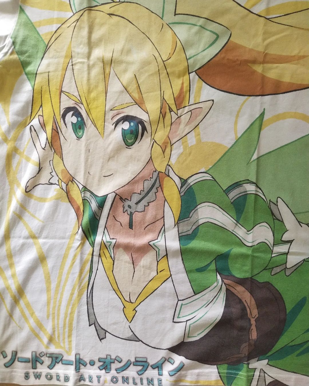 Anime × Japanese Brand Sword Art Online Leafa Graphic AOP Anime Tees Size US XL / EU 56 / 4 - 2 Thumbnail