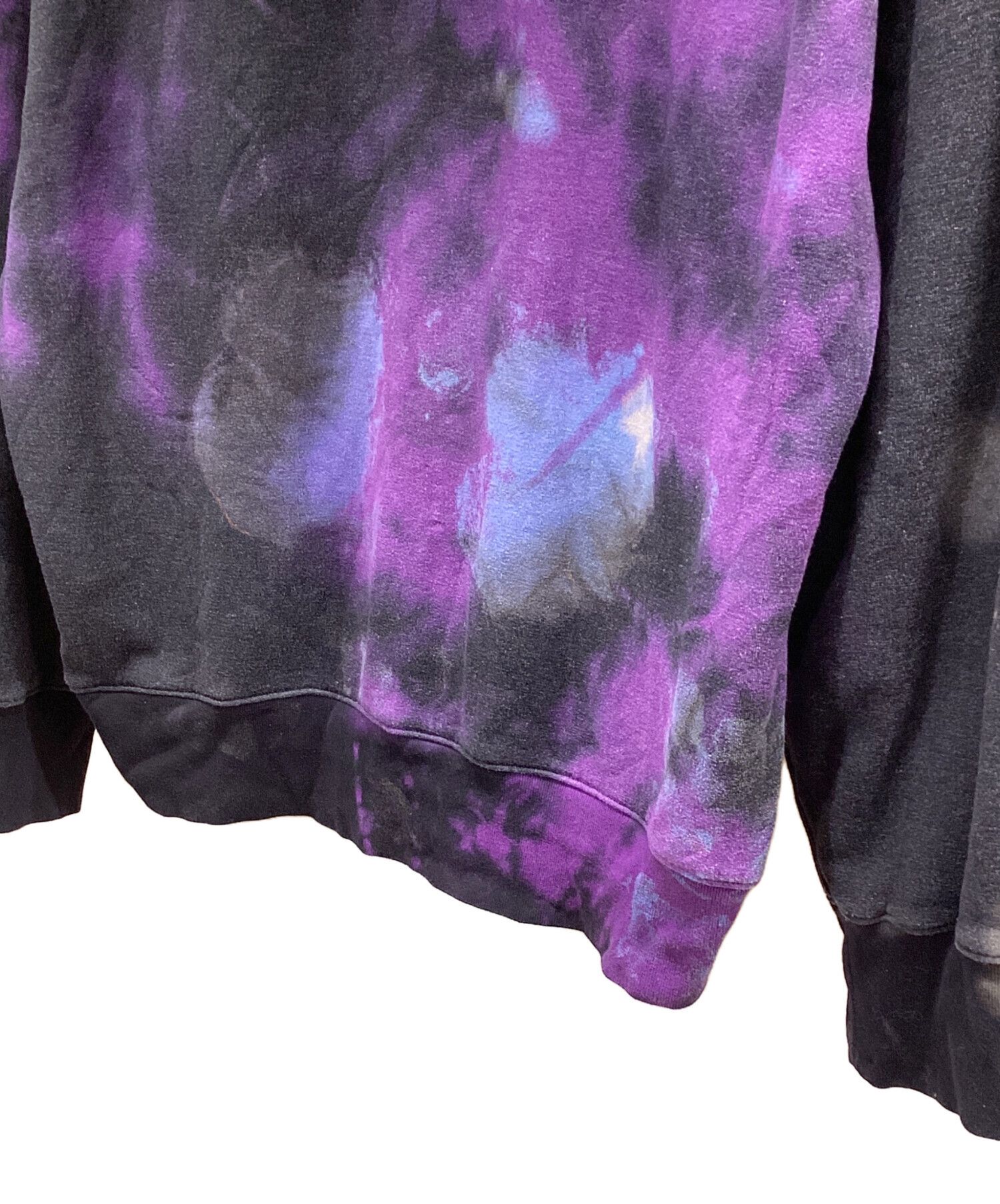Bape A BATHING APE Logo Print Dye Pullover Hoodie Black M Size US M / EU 48-50 / 2 - 5 Thumbnail