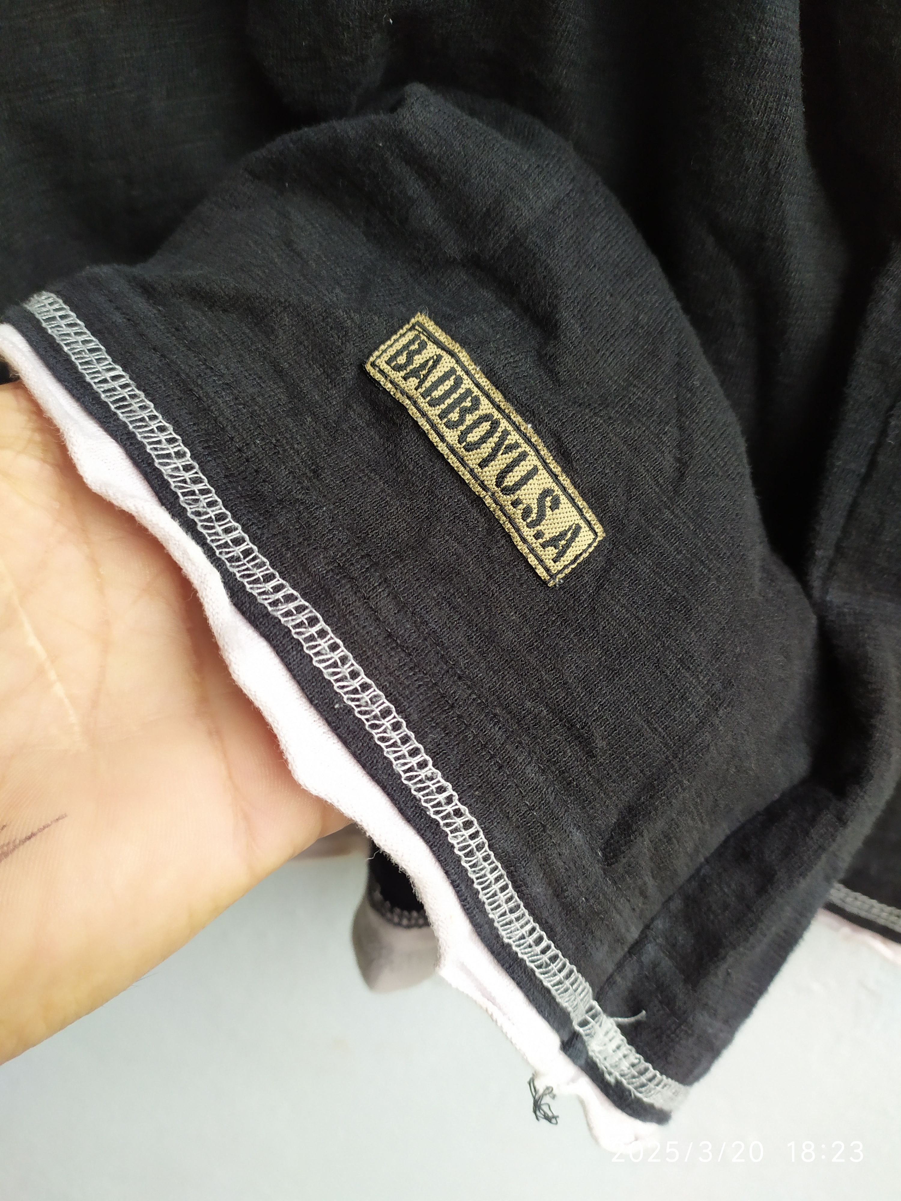If Six Was Nine × Japanese Brand × Le Grande Bleu (L.G.B.) Badboy Military double layer Poem ifsixwasnine Lgb Style Size US L / EU 52-54 / 3 - 4 Thumbnail