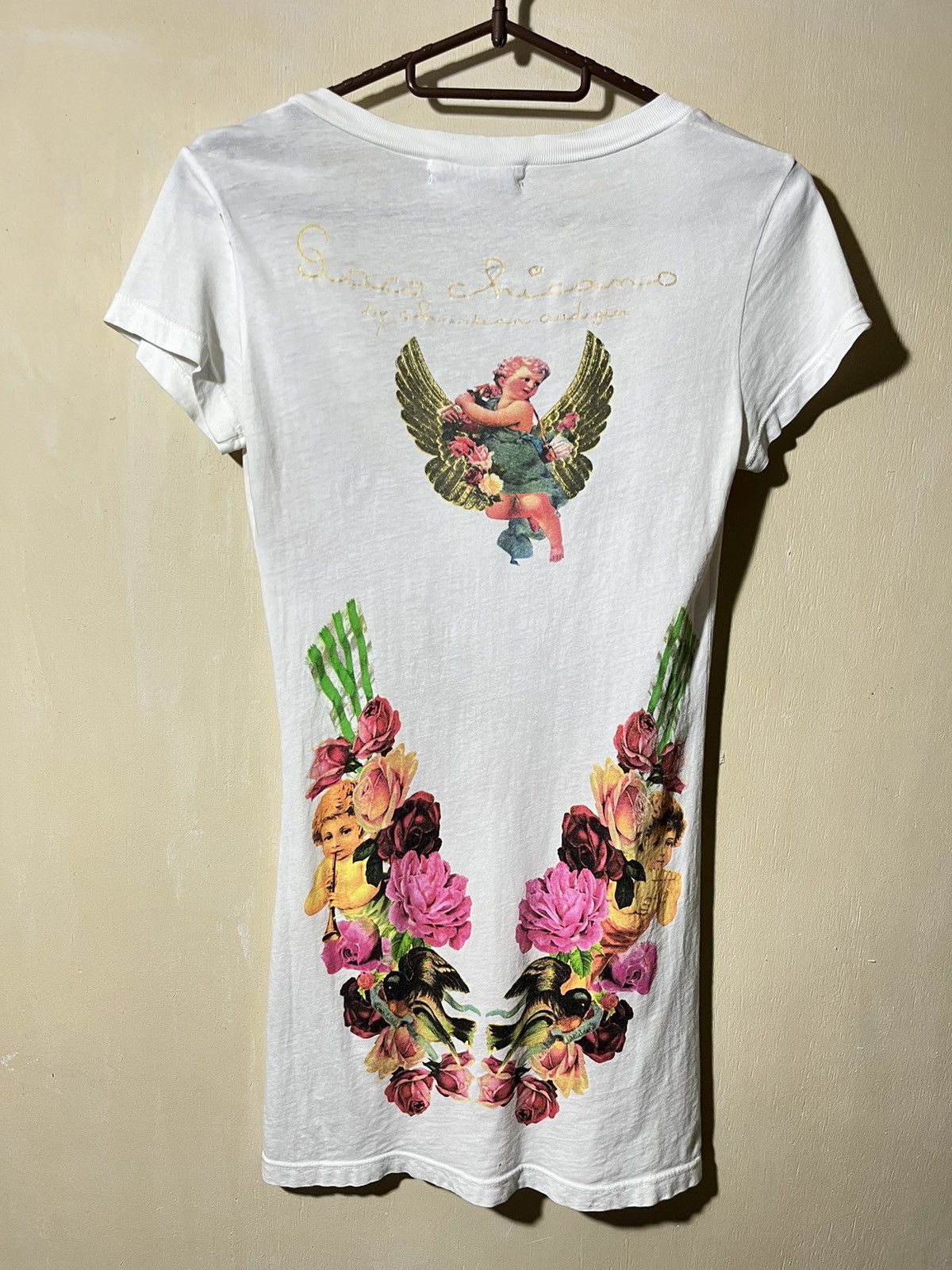 Christian Audigier Y2K Paco Chicano by Christian Audiguer Angel Shirt Size XS / US 0-2 / IT 36-38 - 5 Thumbnail