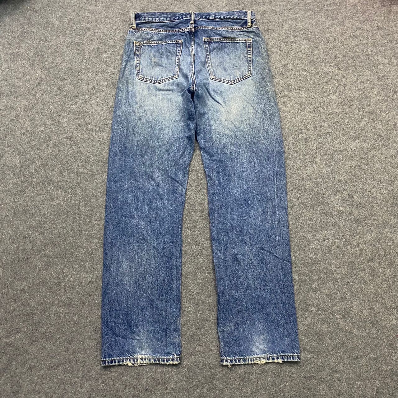 Japanese Brand 💥Best Offer💥Vintage Uniqlo Jeans Distressed Denim Size US 32 / EU 48 - 2 Thumbnail