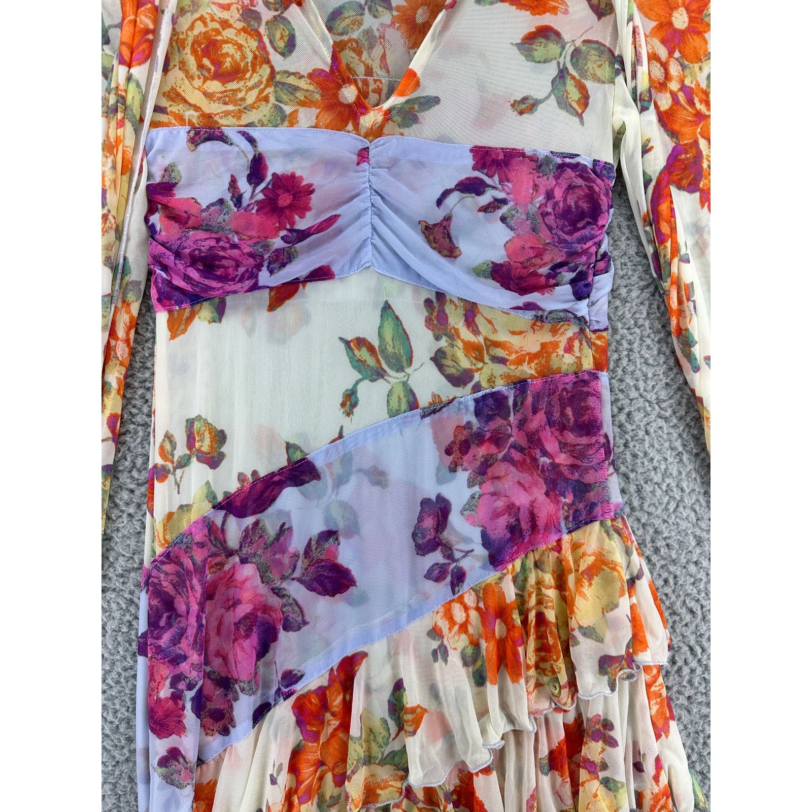 Free People Free People Main Event Periwinkle Dress Womens XS Size XS / US 0-2 / IT 36-38 - 4 Thumbnail