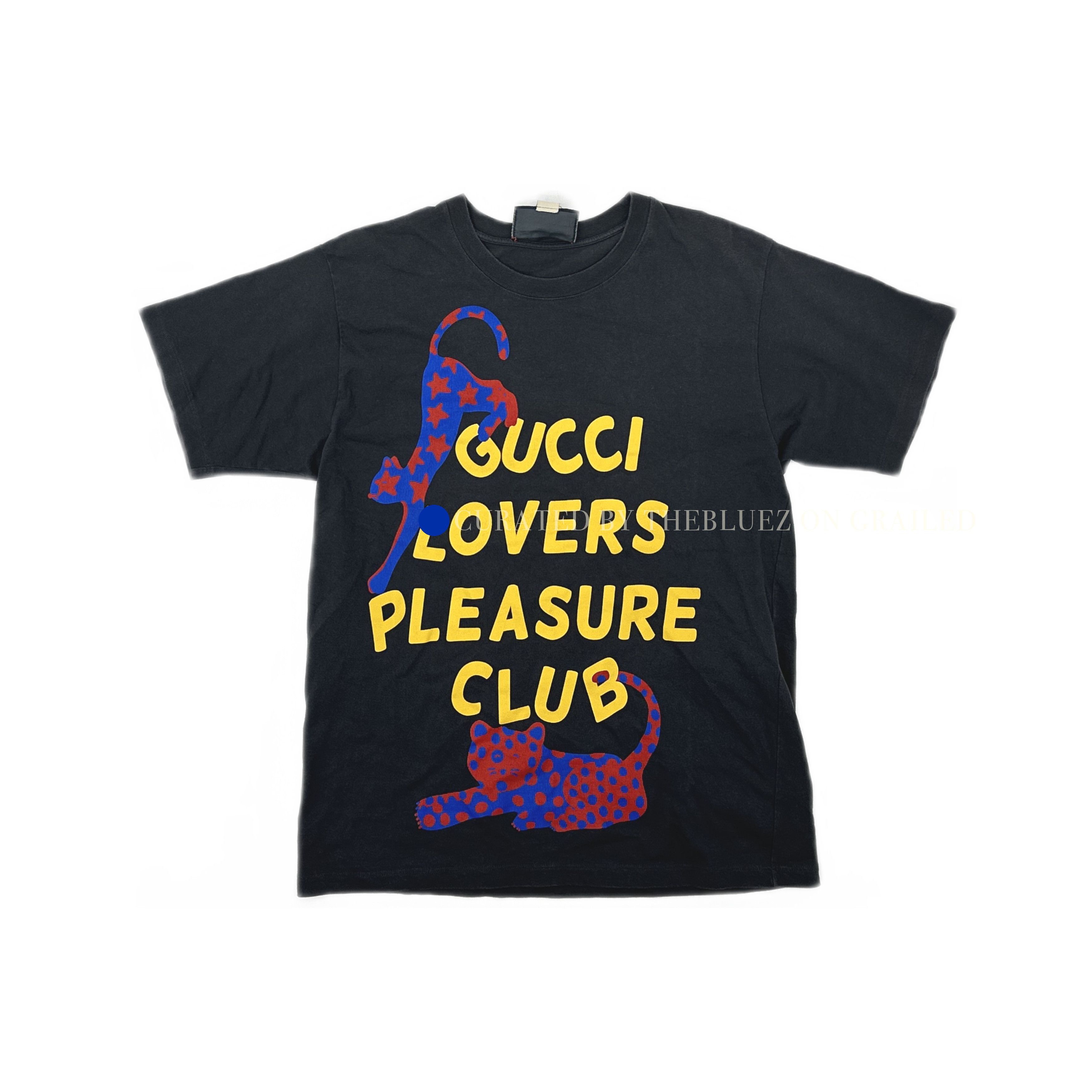 Gucci Lovers Pleasure Club Graphic T-Shirt Size US XS / EU 42 / 0 - 1 Preview