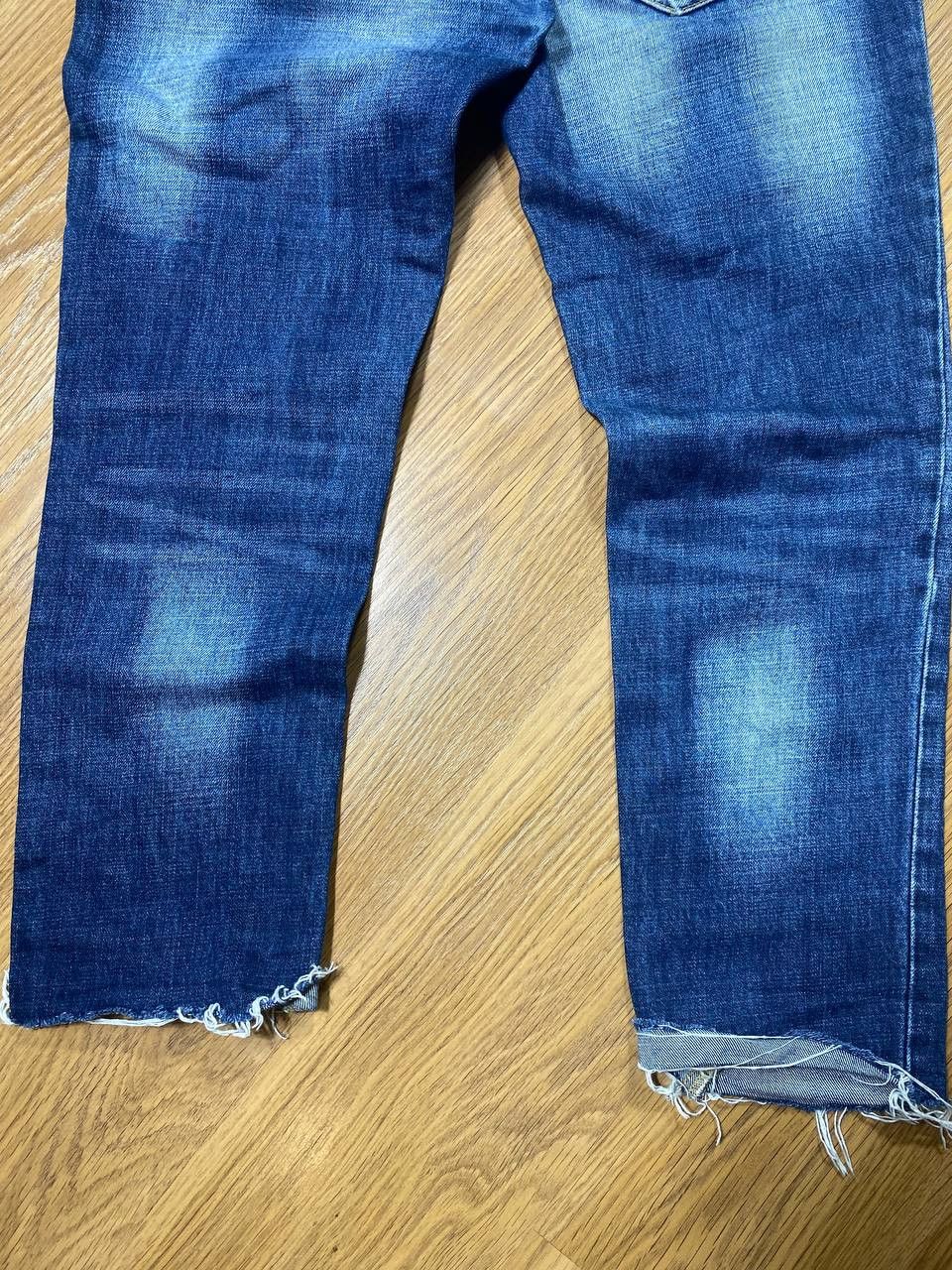 Dsquared2 Dsquared2 Tidy Biker Painted Skater Distressed Skinny Jeans Size US 38 / EU 54 - 6 Thumbnail