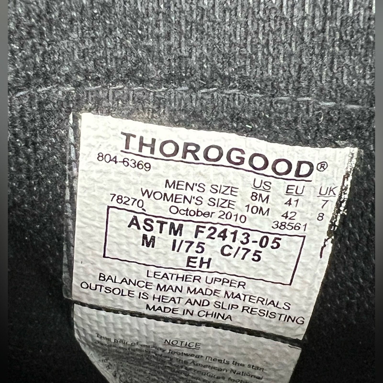 Thorogood Thorogood 14" PWR HV Structural Bunker Emergency Fire Boots Size US 8 / EU 41 - 9 Thumbnail