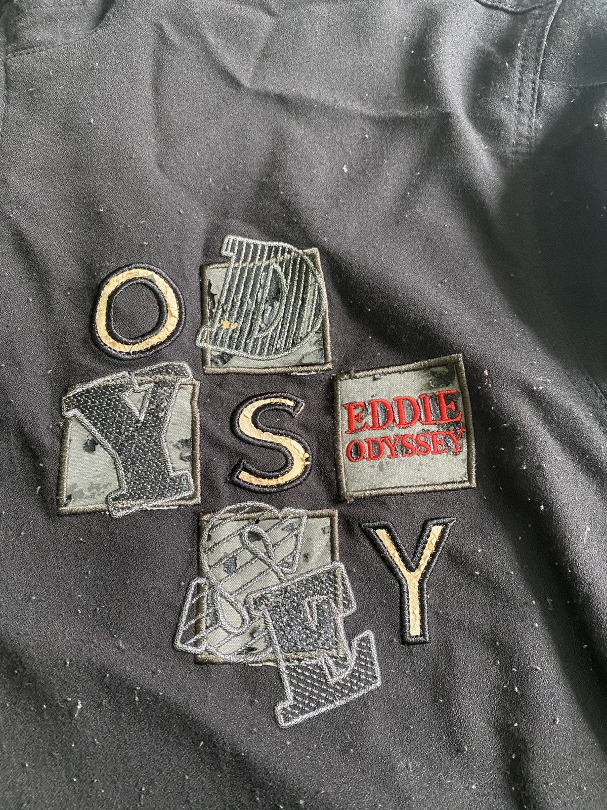 Japanese Brand Eddie Odyssey style multipockets nylon Black jackets Size US L / EU 52-54 / 3 - 5 Thumbnail