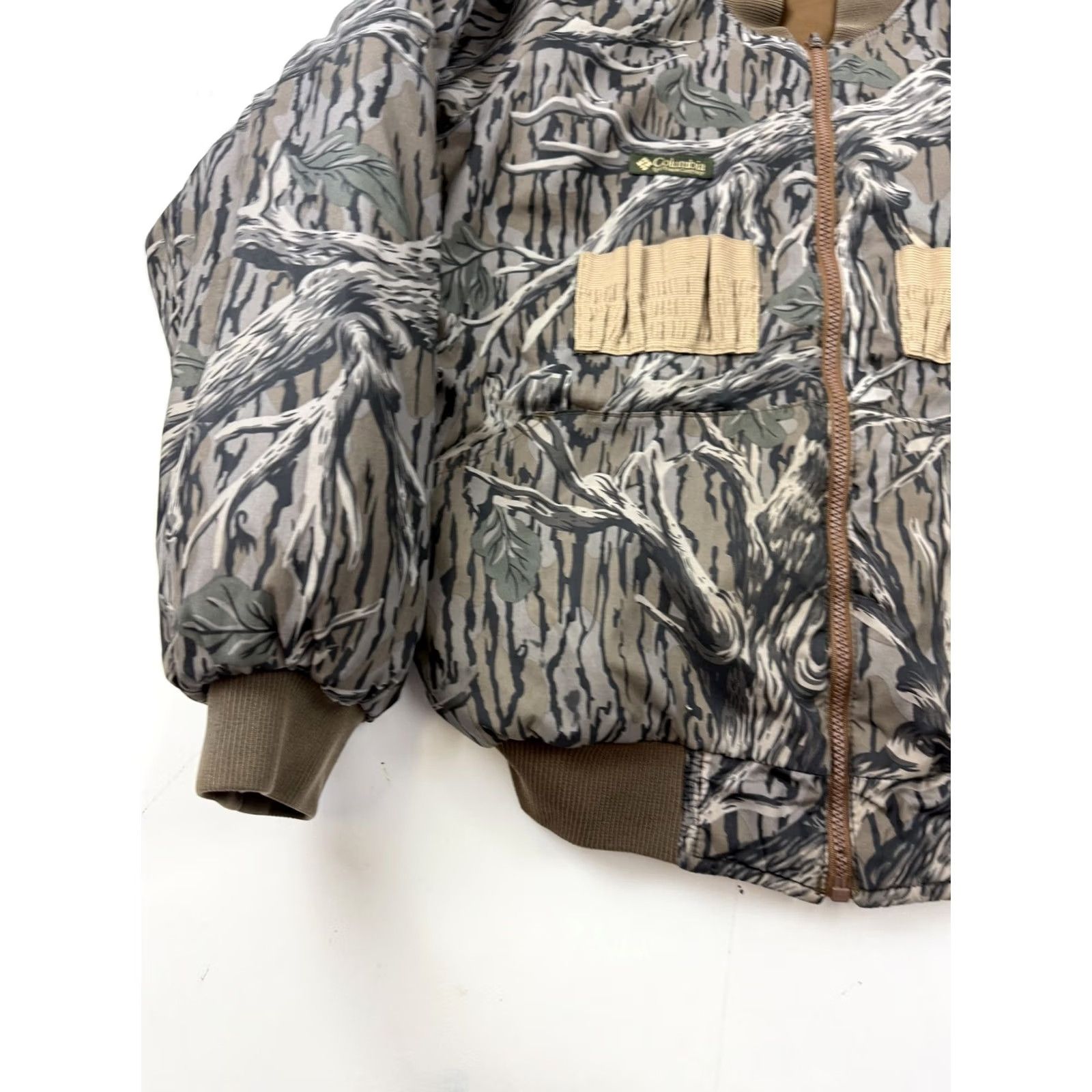 Vintage Columbia Jacket Mens Medium Camo Mossy Oak Reversible Bomber Hunting F5HM5020 Size US M / EU 48-50 / 2 - 4 Thumbnail