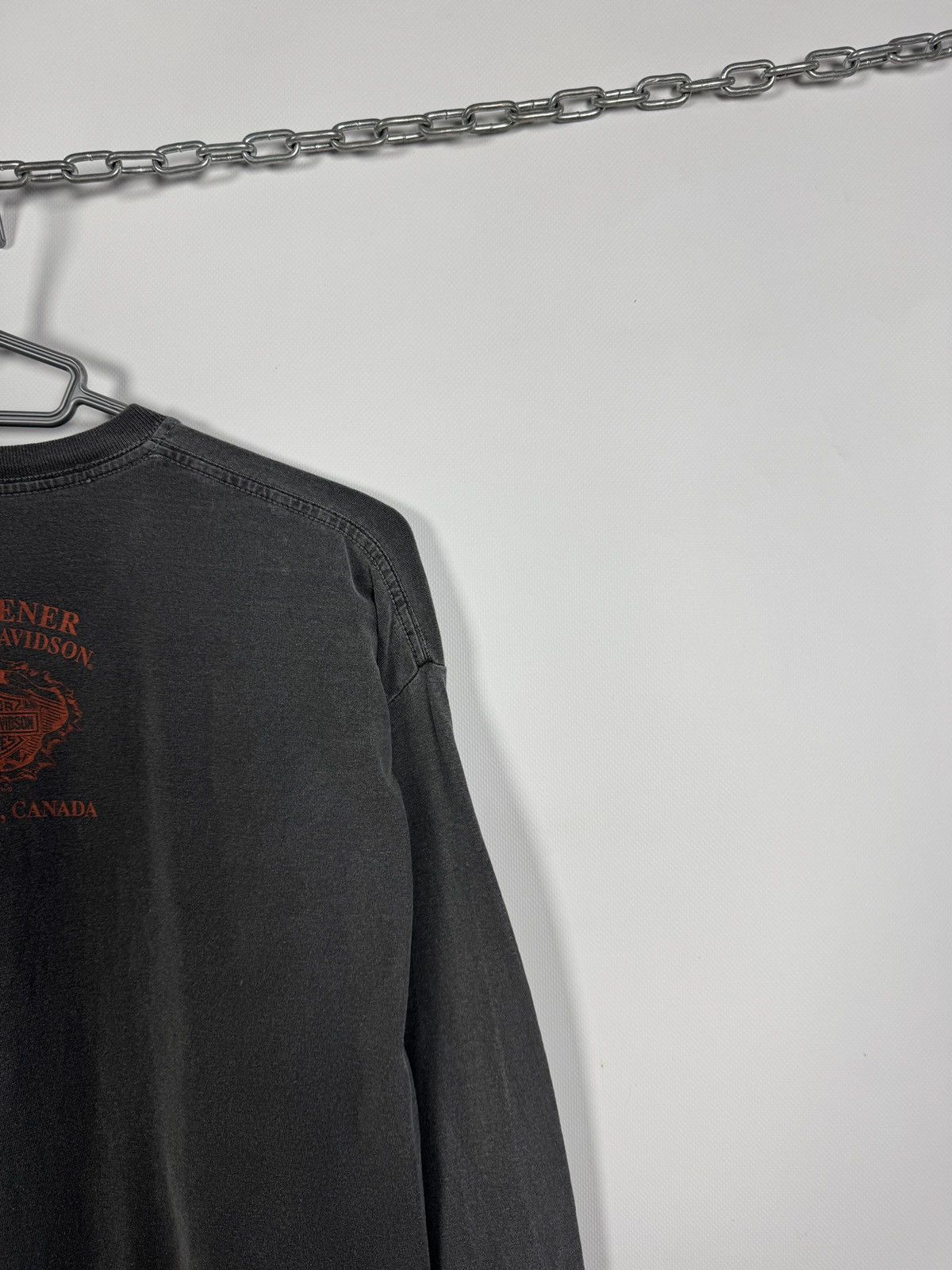 Harley Davidson Vintage Harley Davidson Racing Long Sleeve T-Shirt Moto XL Size US XL / EU 56 / 4 - 11 Thumbnail