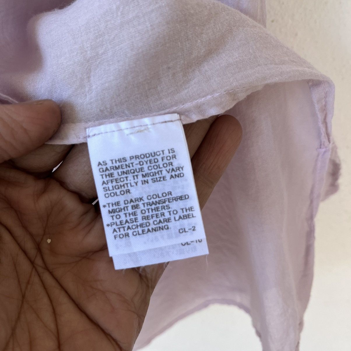 Issey Miyake PLANTATION By Issey Miyaki Sheer Cotton Smock blouse Size M / US 6-8 / IT 42-44 - 16 Thumbnail