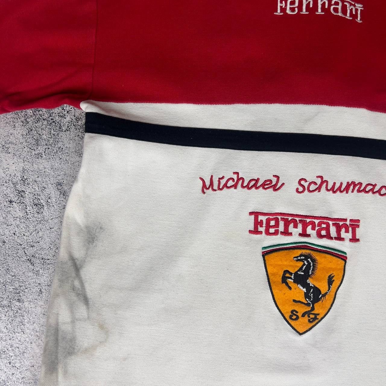 Ferrari Ferrari Polo Men's Size S Cotton Short Sleeve` Size US S / EU 44-46 / 1 - 19 Thumbnail