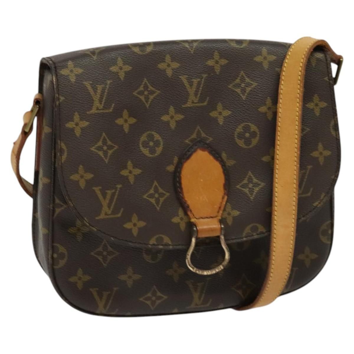 Louis Vuitton Monogram Saint Cloud Gm Shoulder Bag M51242 Lv Auth 116758, Women's