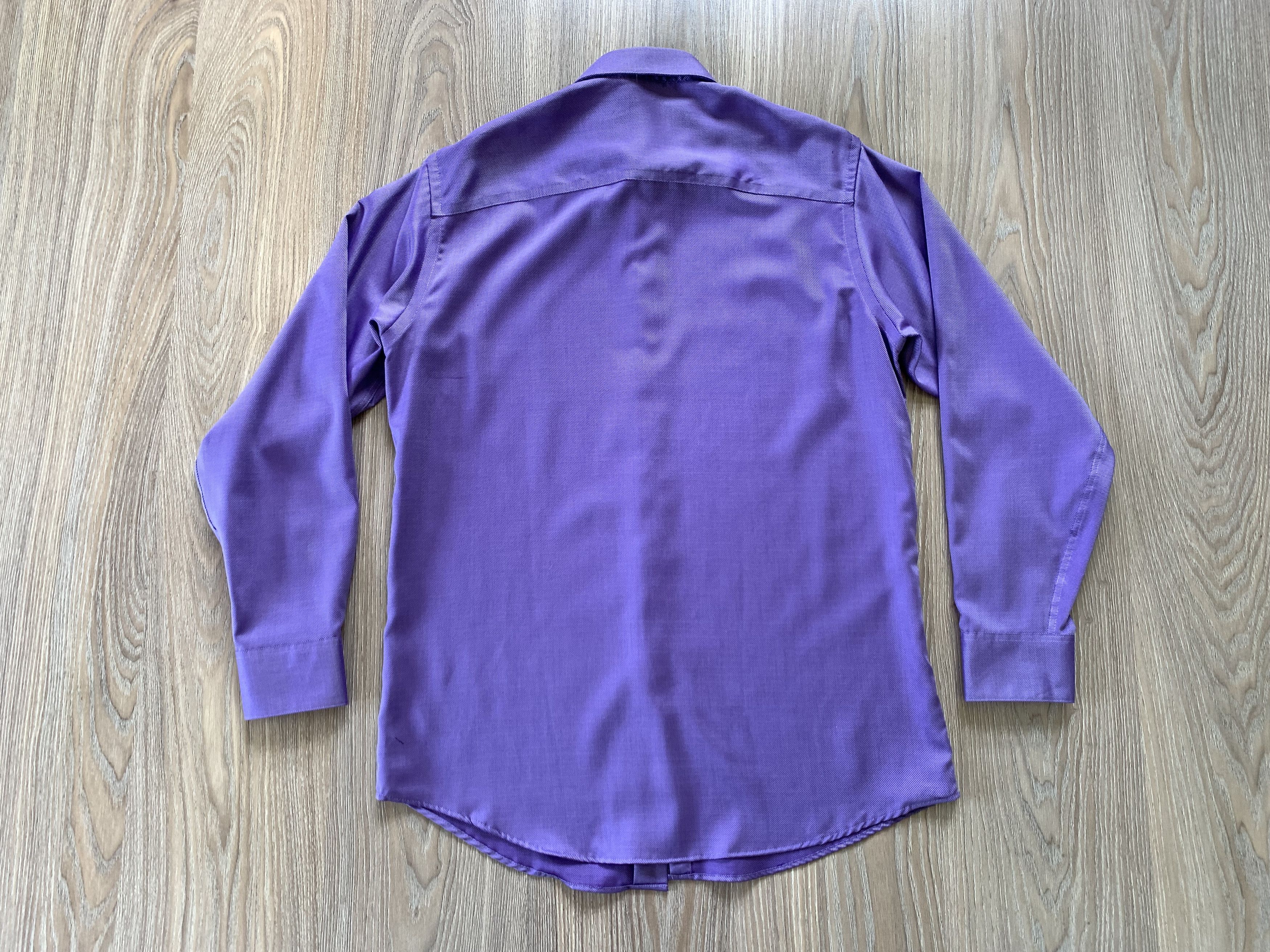 Calvin Klein × Vintage Vintage Calvin Klein Purple Classic Fit Shirt Size US M / EU 48-50 / 2 - 3 Thumbnail