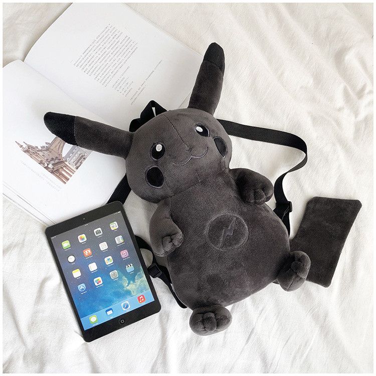 Japanese Brand × Pokemon Black Gray Pikachu backpacks Size ONE SIZE - 6 Thumbnail