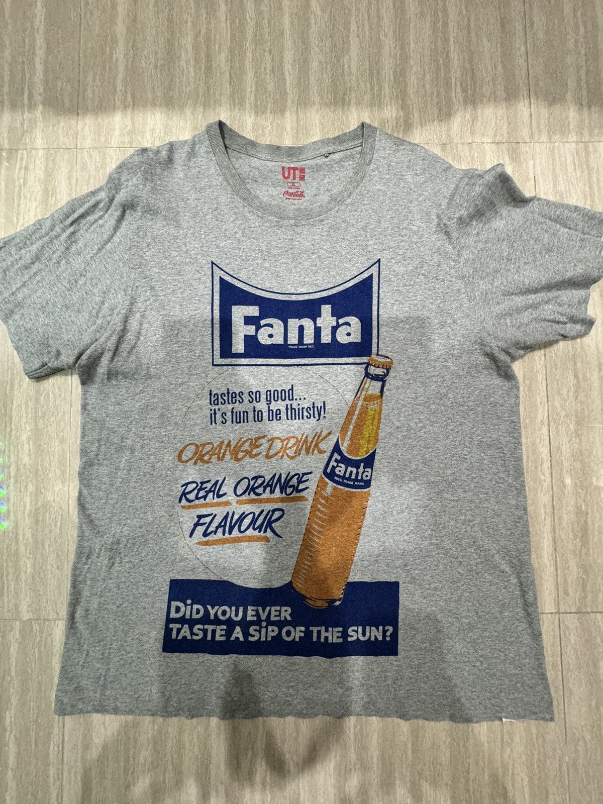 Coca Cola FANTA ORANGE DRINK Uniqlo x CocaCola Shirt XL size Size US XL / EU 56 / 4 - 2 Thumbnail