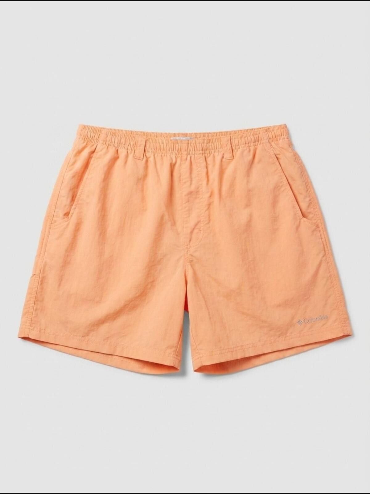 Columbia Columbia Peach Orange Men's Swim Trunks Size US 34 / EU 50 - 1 Thumbnail