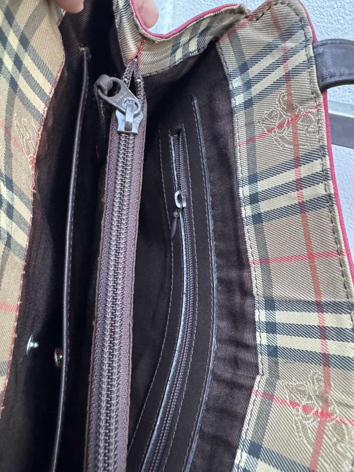 Burberry Burberry Shoulder Tote Bag Check I eLADY Globazone Size ONE SIZE - 6 Thumbnail