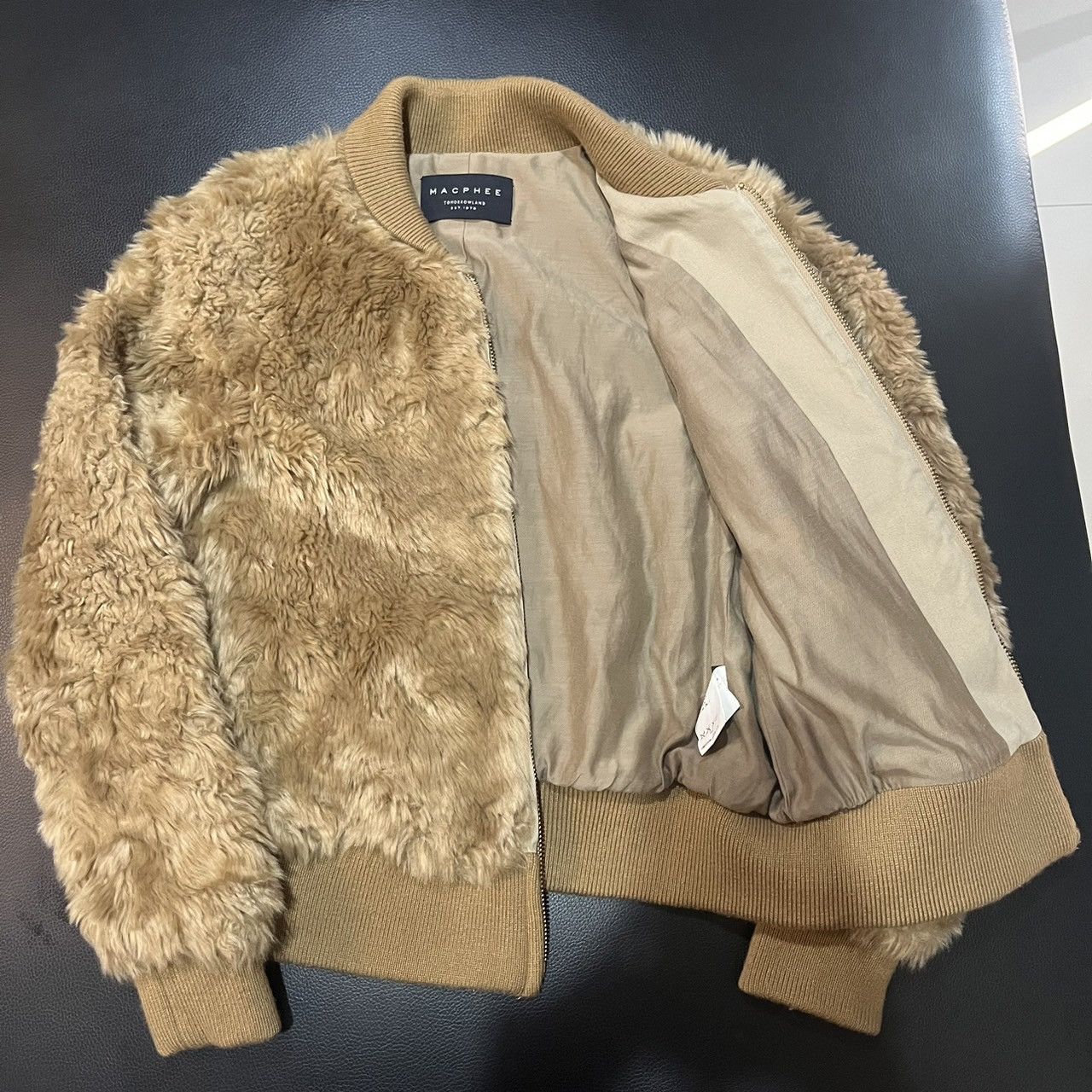 If Six Was Nine × Le Grande Bleu (L.G.B.) MACPHEE FAUX FUR JACKET If6Was9 lgb junya watanabe style Size M / US 6-8 / IT 42-44 - 5 Thumbnail