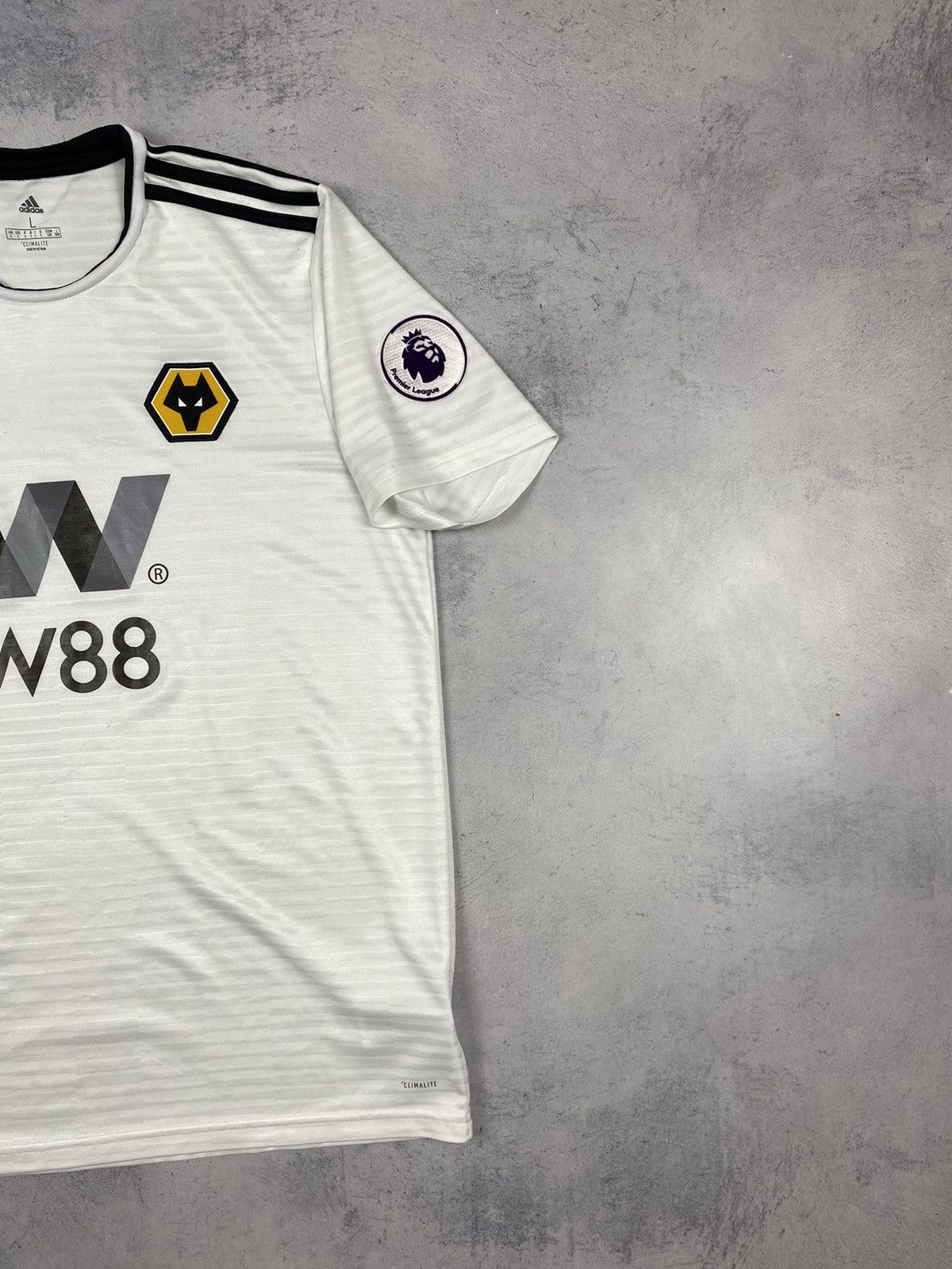 Adidas Adidas Wolverhampton Soccer Jersey Football Size L Size US L / EU 52-54 / 3 - 5 Thumbnail