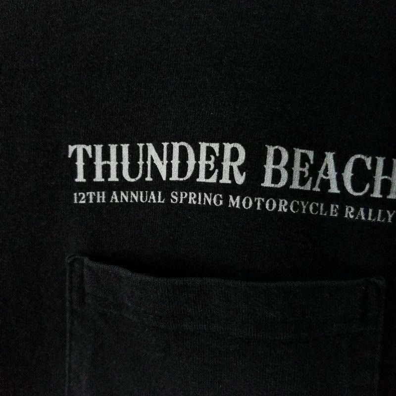 Delta Thunder Beach Motorcycle Rally T Shirt XL 2010 Panama City Size US XL / EU 56 / 4 - 5 Thumbnail