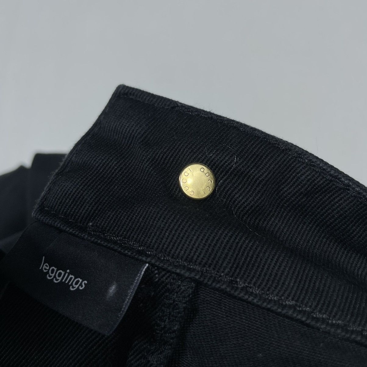 GUCCI FW17 -ALESSANDRO MICHELE CORSET LACE UP LEGGINGS PANTS