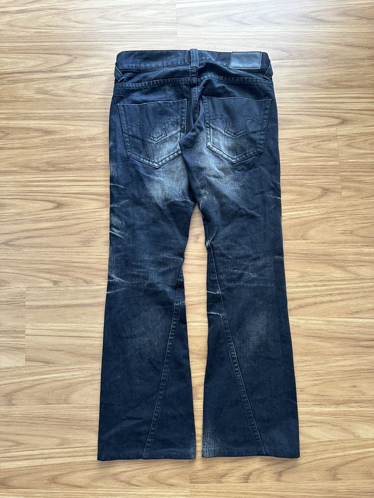 Tornado Mart 2000-Tornado Mart Japan Super Flared Jeans Size US 31 - 4 Thumbnail