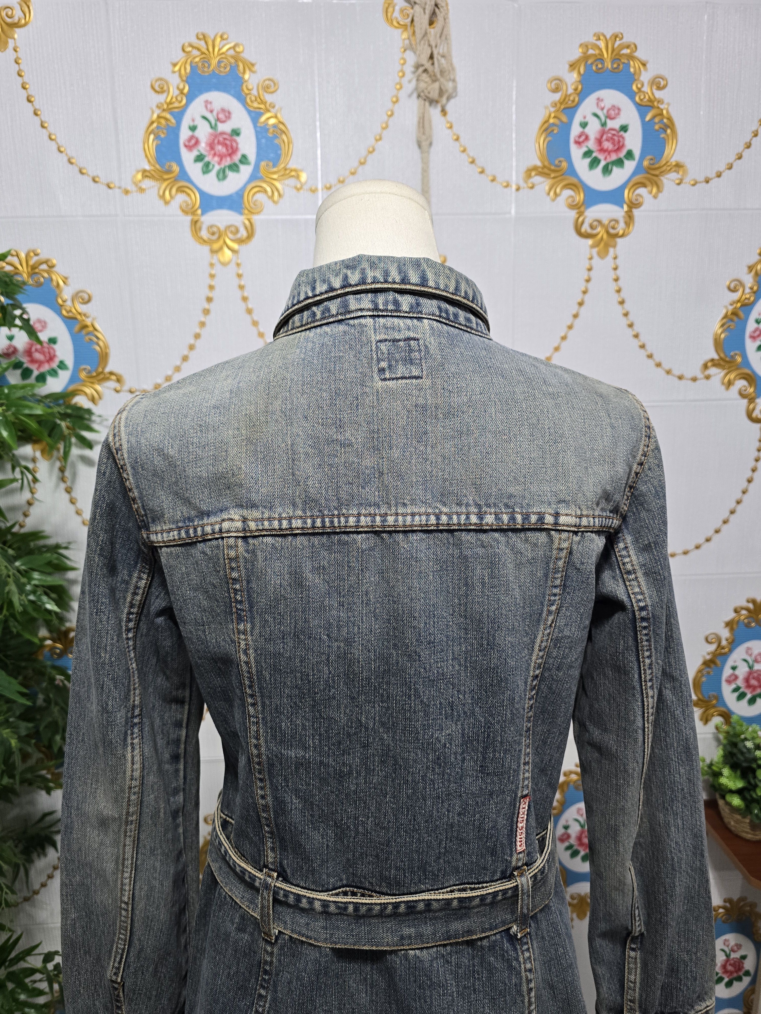 Miss Sixty × Vintage MISS SIXTY large Denim Vintage Jacket LIKE NEW CONDITION Size L / US 10 / IT 46 - 12 Thumbnail