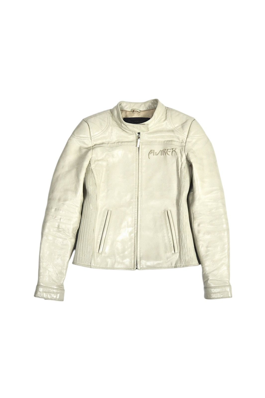 Avirex Y2K Avirex Leather Embroidered Samurai Japanese Biker Jacket Size XS / US 0-2 / IT 36-38 - 3 Thumbnail