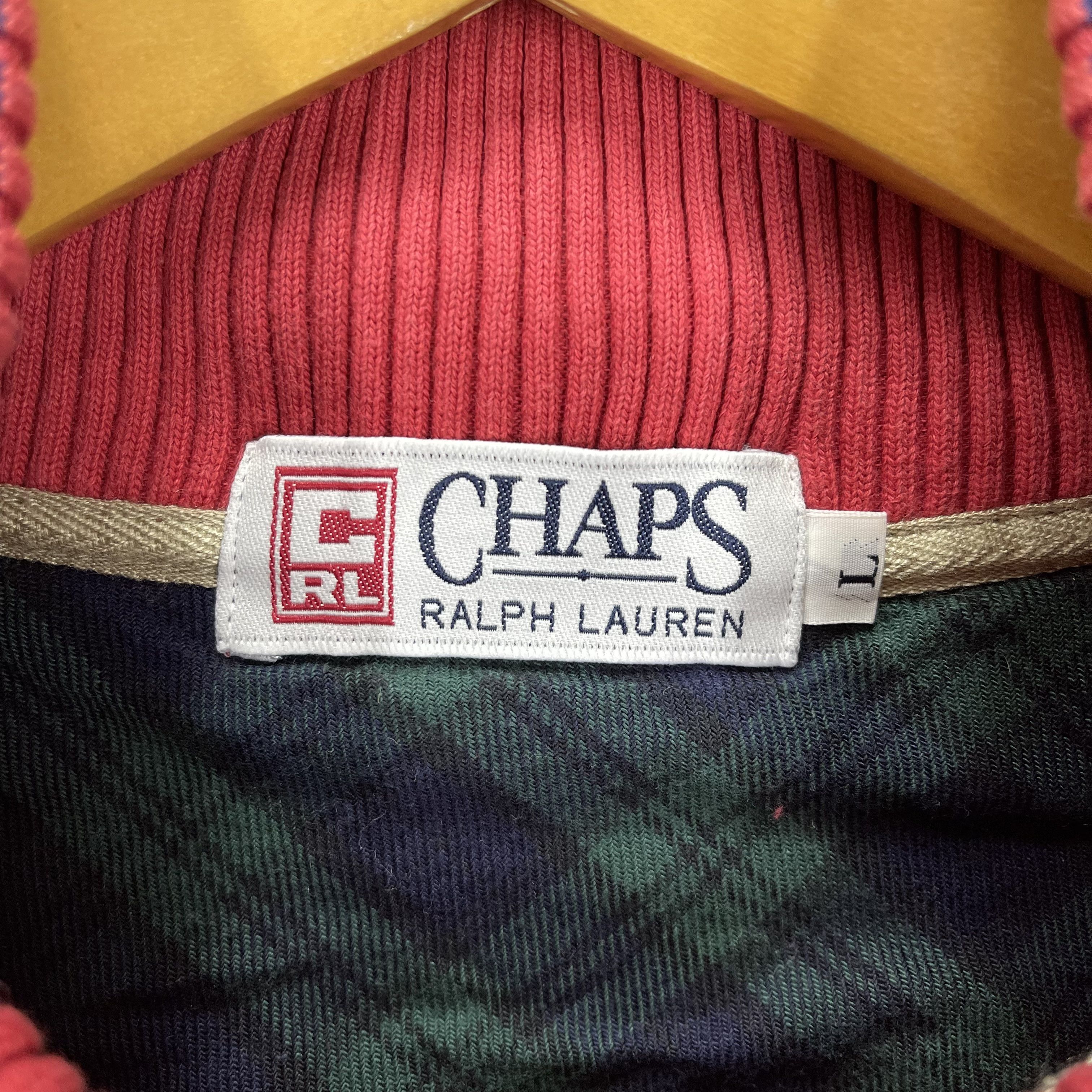 Chaps Ralph Lauren CHAPS RALPH LAUREN Turtle Neck Sweatshirt #1992/13 Size US L / EU 52-54 / 3 - 5 Thumbnail