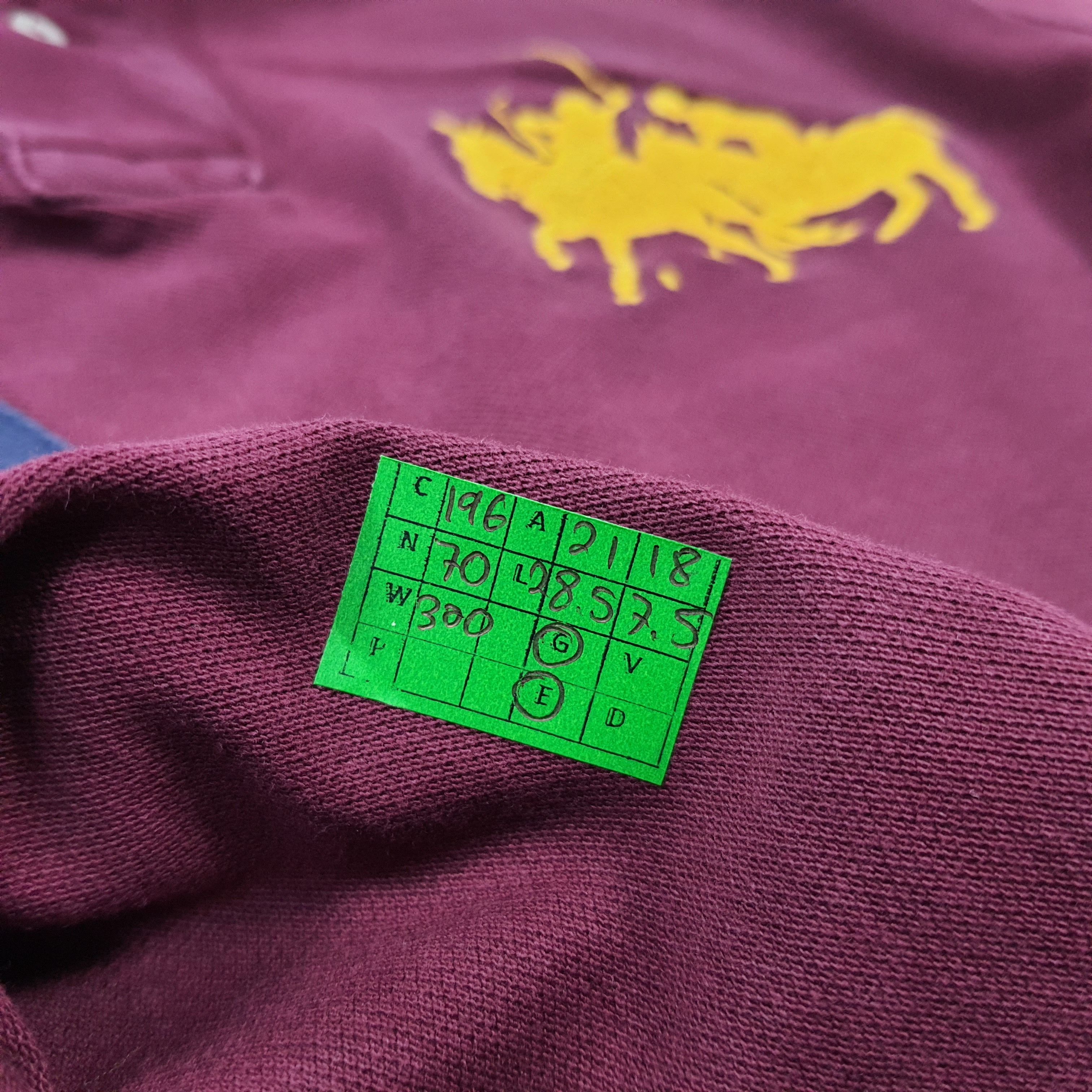 Polo Ralph Lauren × Vintage Vintage Polo Ralph Lauren Designer Polo Shirt Size US L / EU 52-54 / 3 - 9 Thumbnail