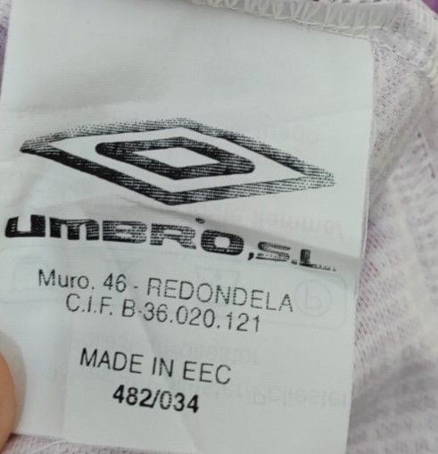 Umbro Real Valladolid Spain 2001 2002 Away Shirt Jersey camiseta Size US XL / EU 56 / 4 - 5 Thumbnail