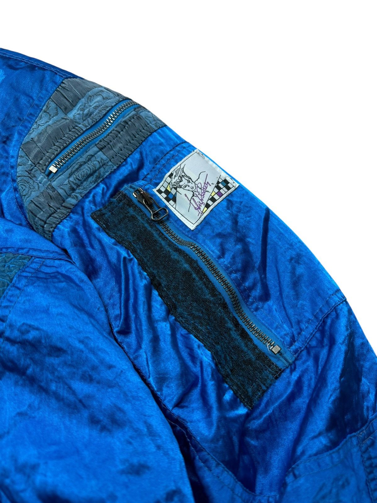 Other Vintage 1990s High Society by R Engel Blue Winter Ski Jacket Size 50 Hardware Size US XL / EU 56 / 4 - 7 Thumbnail