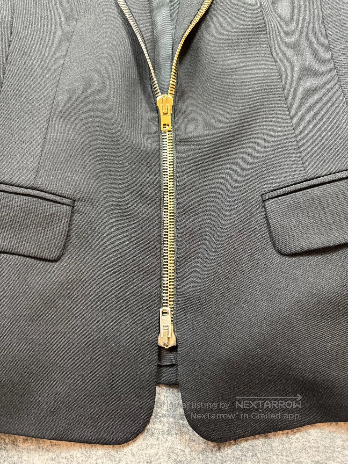 Alexander Wang Alexander Wang Women's Zip Blazer. Size M / US 6-8 / IT 42-44 - 3 Thumbnail
