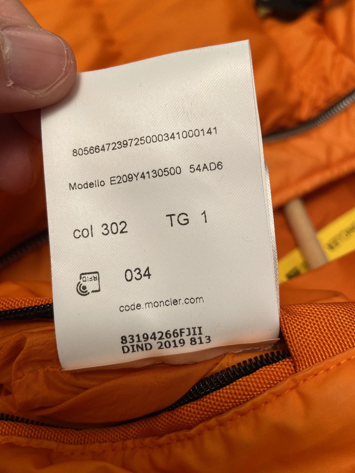 1017 ALYX 9SM Moncler Genius X Alyx studio Size US M / EU 48-50 / 2 - 11 Thumbnail