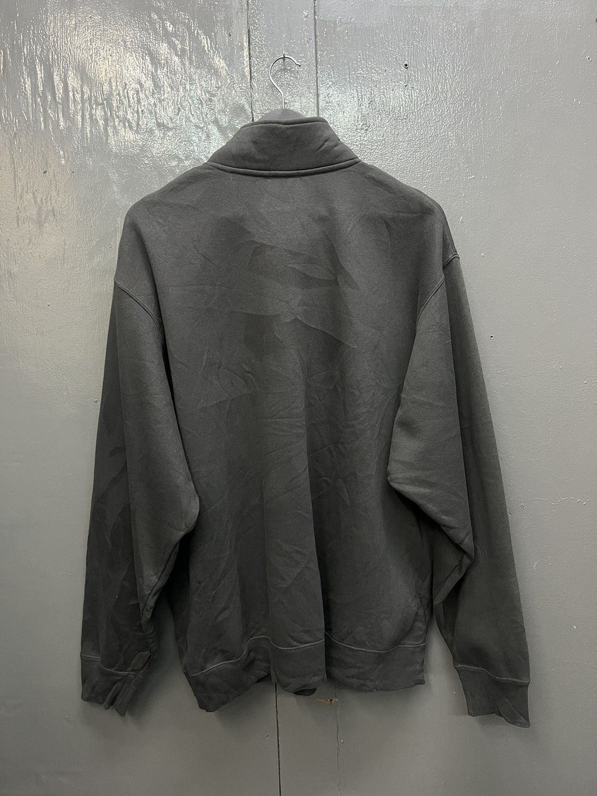 GU GU Half Zipper Sweatshirt Heavy Cotton Size US XXL / EU 58 / 5 - 4 Thumbnail