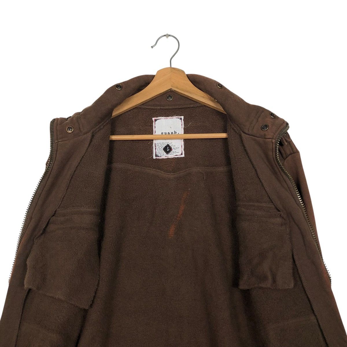 Japanese Brand 🔥VINTAGE BIKER JACKET ASYMETRICAL ZIPPER QUASH ISSEY MIYAKE Size US L / EU 52-54 / 3 - 16 Thumbnail