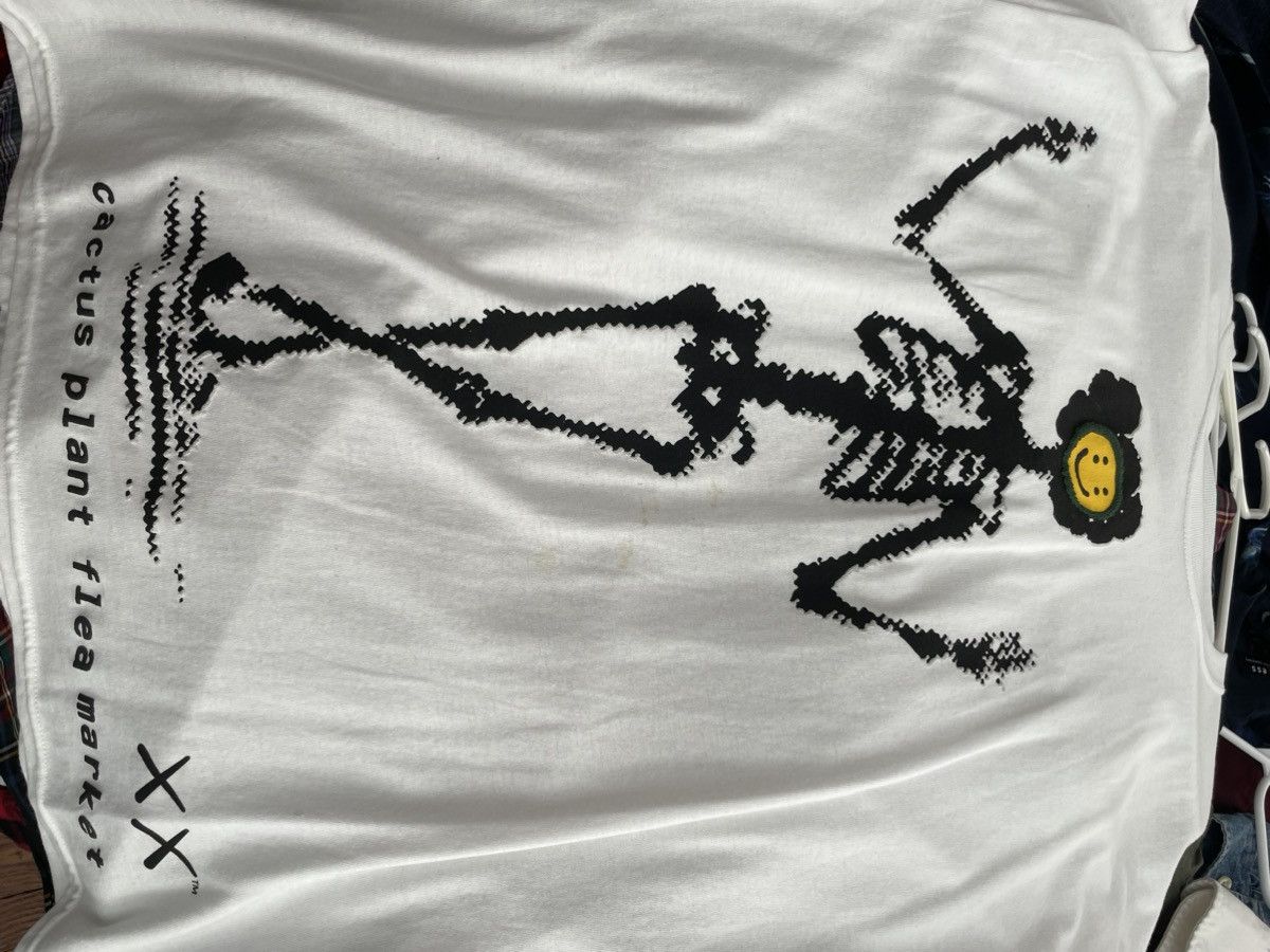 Cactus Plant Flea Market × Kaws Kaws x CPFM Skeleton T-Shirt Size L Size US L / EU 52-54 / 3 - 3 Thumbnail