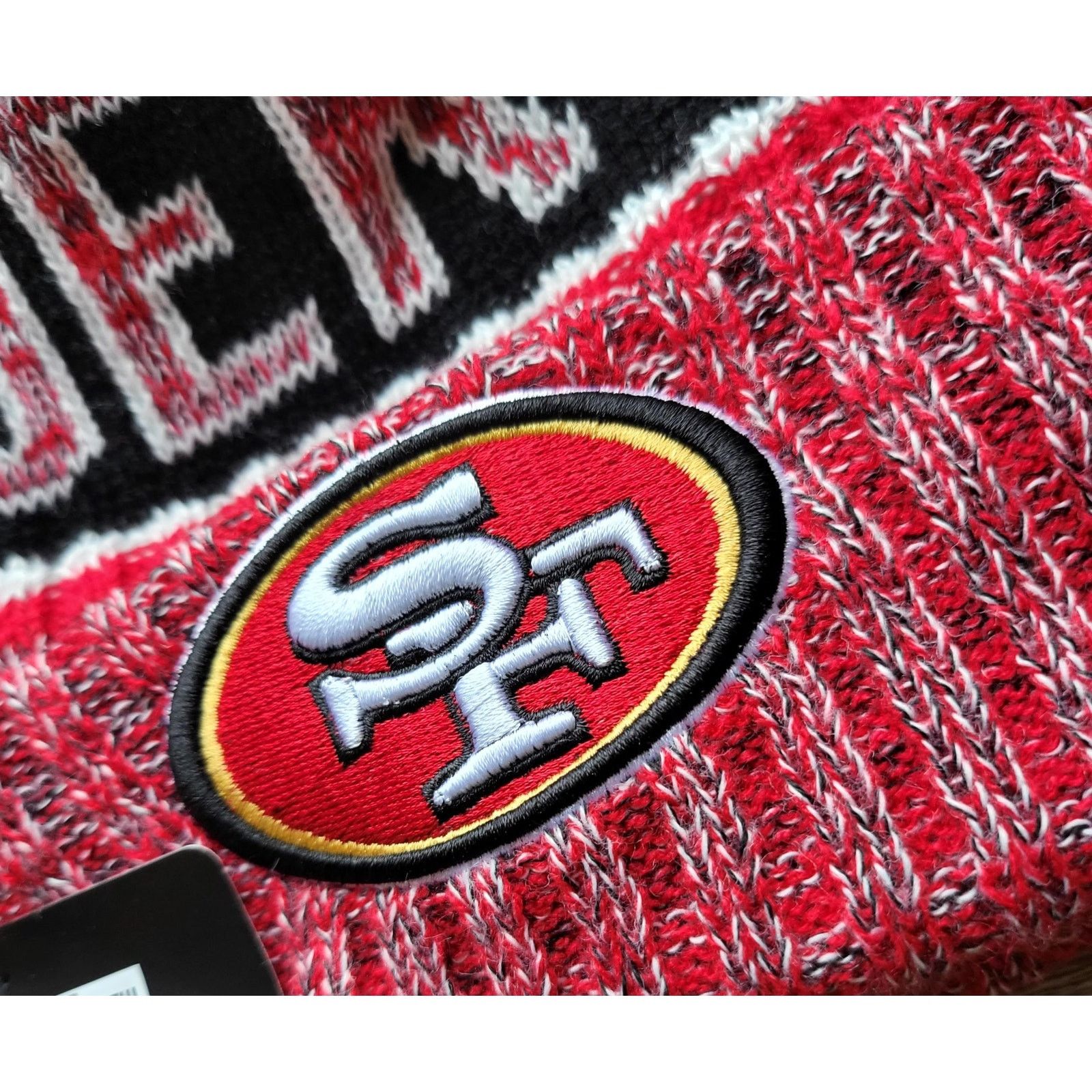 Other NWT San Francisco 49ers Sports Knit Pom Beanie Fleece Lined Size ONE SIZE - 2 Thumbnail