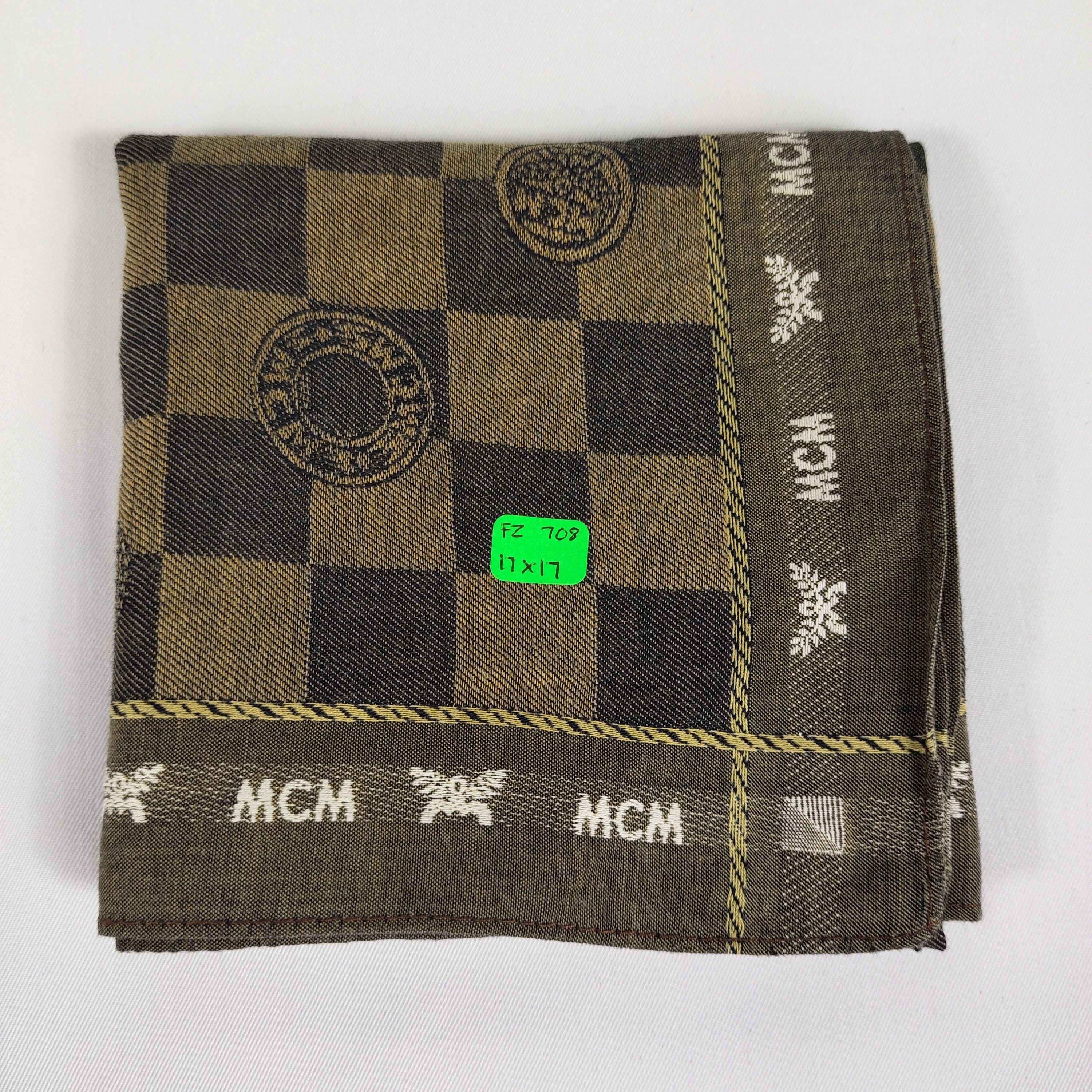MCM × Vintage MCM Handkerchief / Neckerchief / Bandana FZ708 Size ONE SIZE - 2 Thumbnail