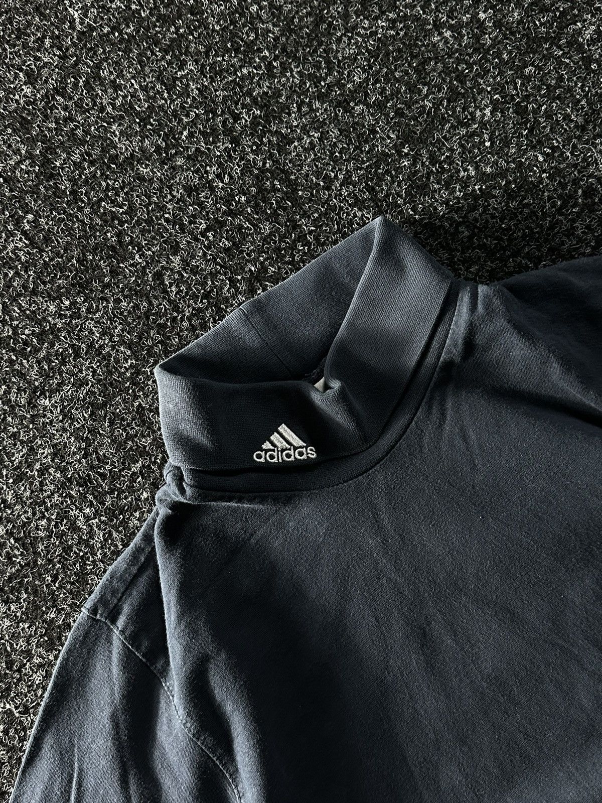 Adidas × Vintage Rare Adidas with neck logo Made In West Germany 90s Size US M / EU 48-50 / 2 - 3 Thumbnail