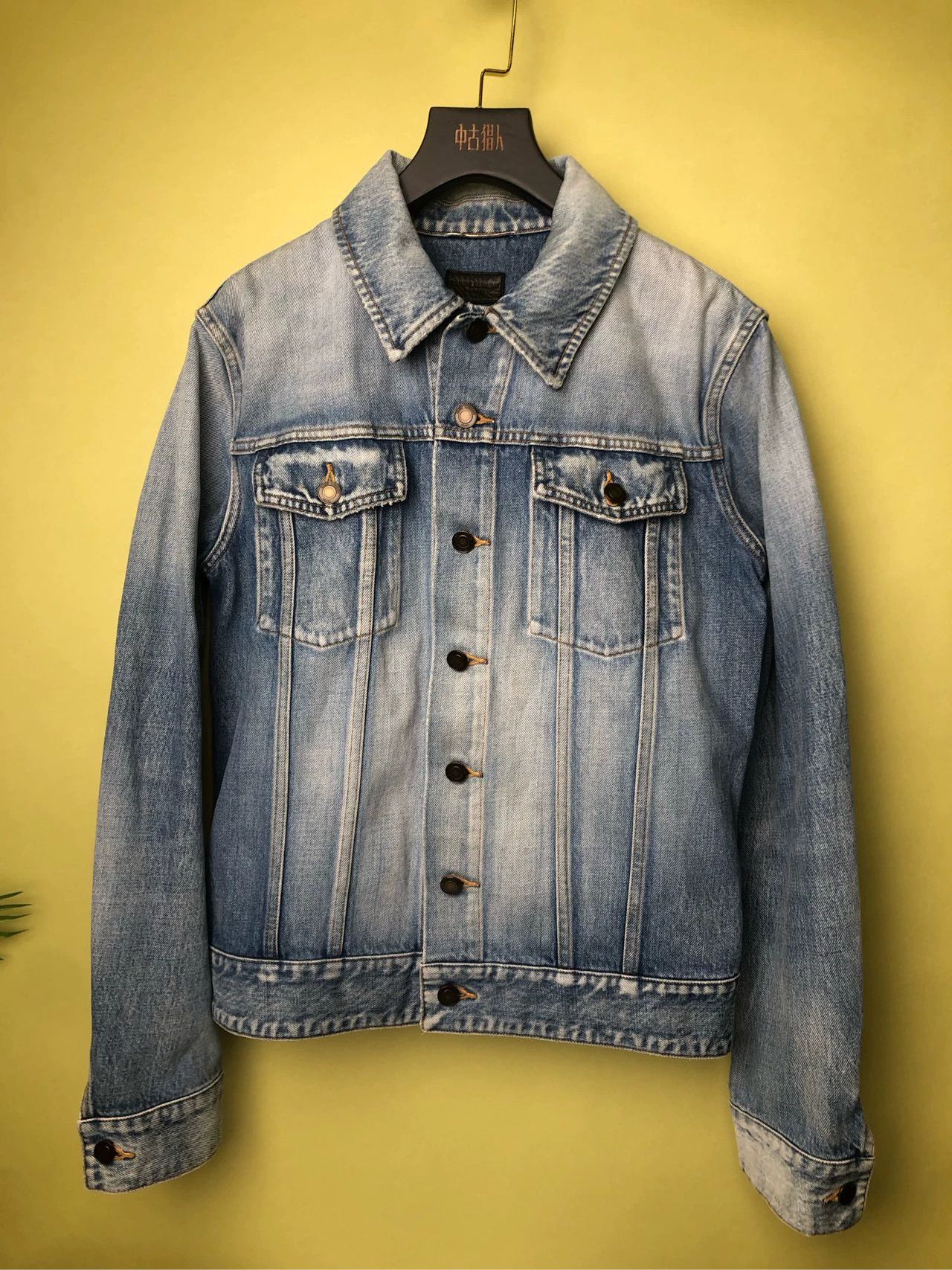 Saint Laurent Paris Saint Laurent Paris Classic blue denim jacket Size US S / EU 44-46 / 1 - 1 Thumbnail
