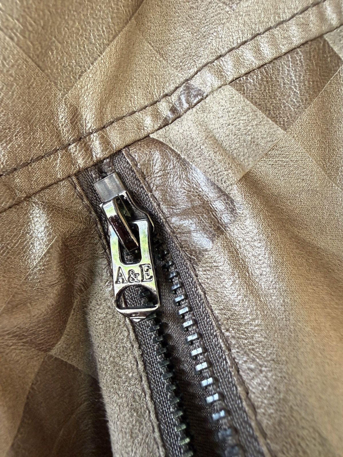 Japanese Brand Alien biker jacket geometric pattern Size US L / EU 52-54 / 3 - 11 Thumbnail