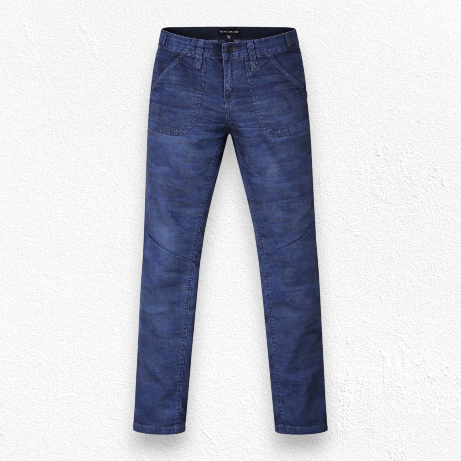 Sanctuary Sanctuary Blue Camo Ankle Skinny Jeans Size 24 Size 24" / US 00 / IT 34 - 1 Thumbnail