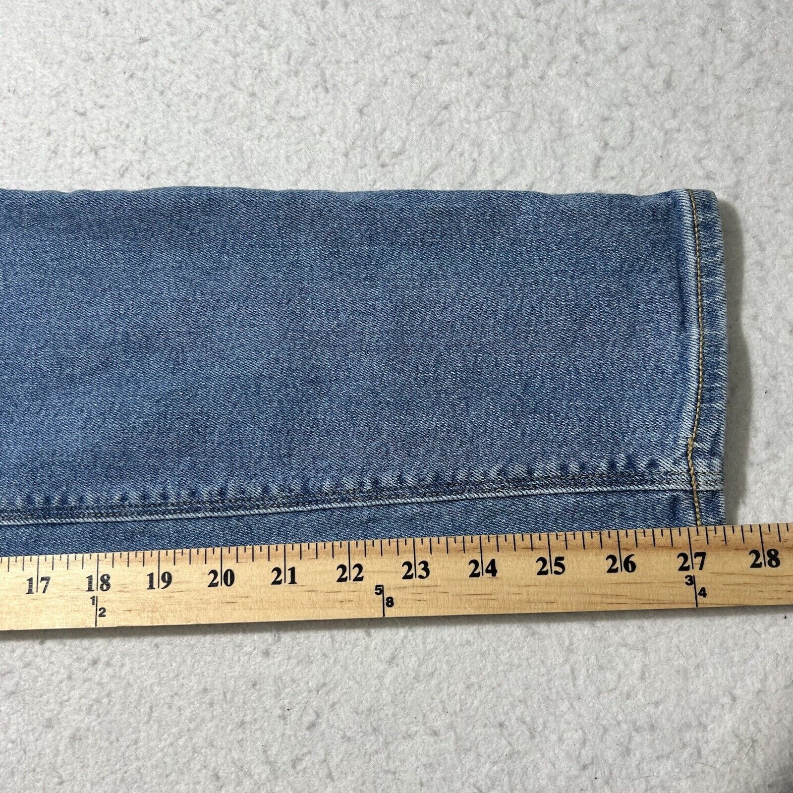 Old Navy Old Navy Rockstar Super Skinny Maternity Denim Blue Jeans Size 36" / US 14 / IT 50 - 11 Thumbnail