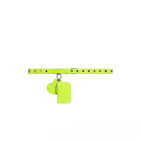Balenciaga o1s1wg110126 Size: 85 / Le Cagole Charms Belt in Yellow Size ONE SIZE - 2 Thumbnail