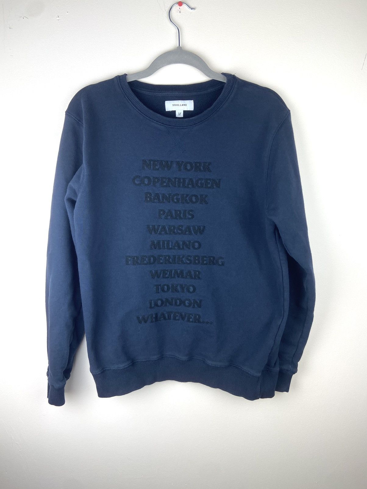 Soulland Soulland city crewneck Medium Size US M / EU 48-50 / 2 - 1 Thumbnail