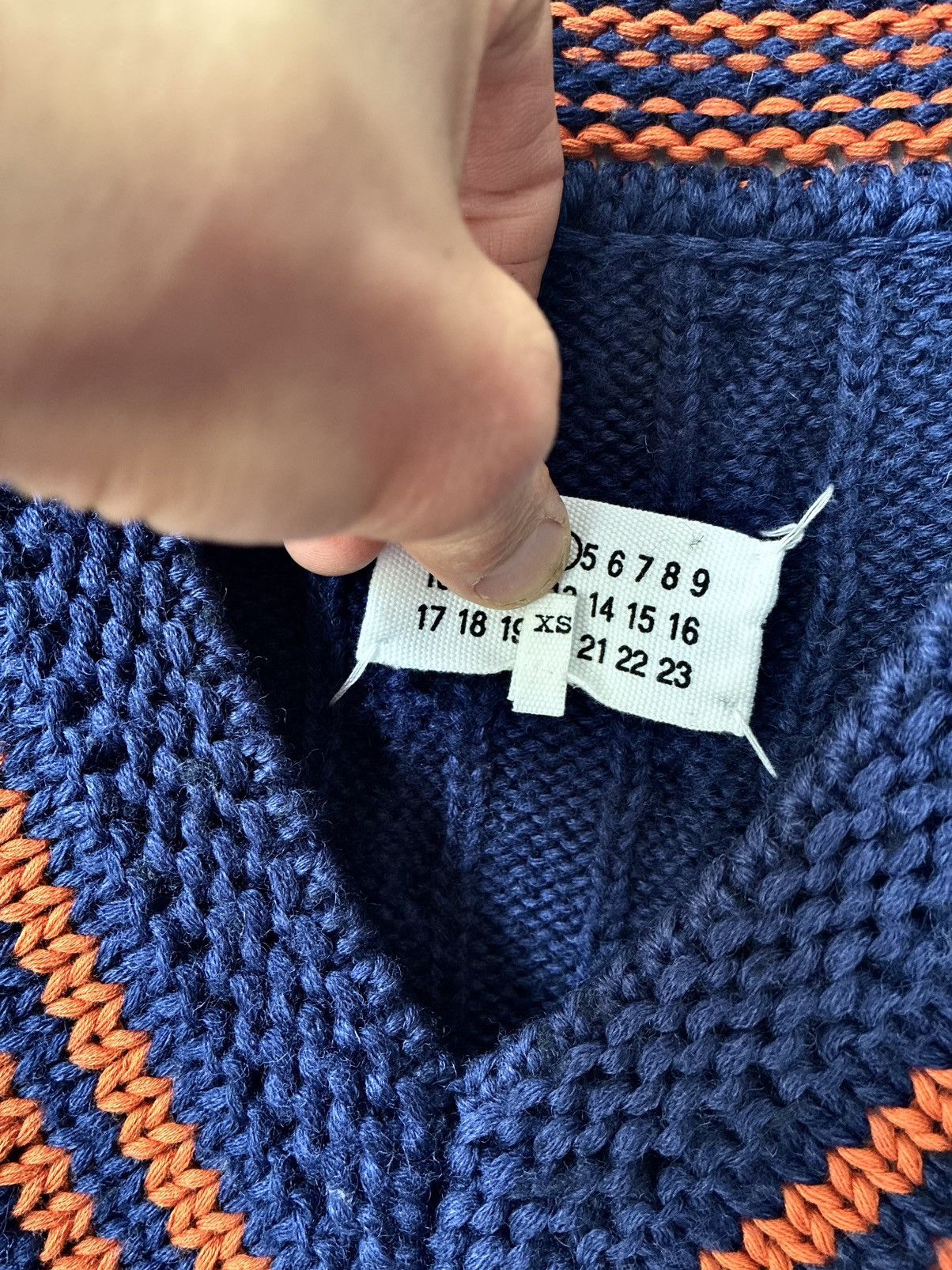 Maison Margiela MARGIELA AW17 Oversized Cable Knit Sweater Vest Size US L / EU 52-54 / 3 - 16 Thumbnail