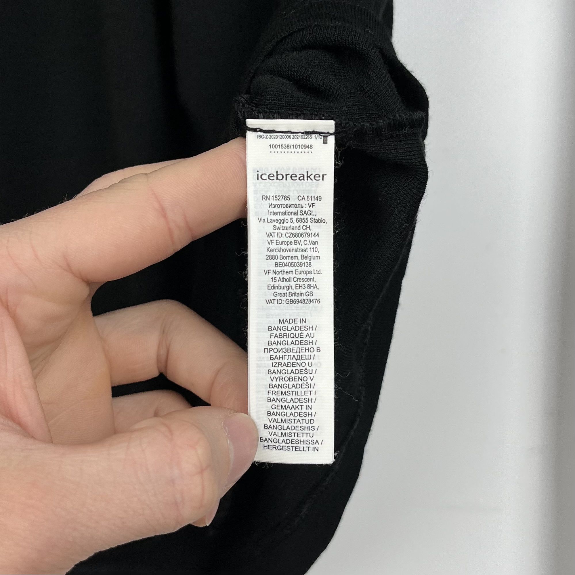 Icebreaker Icebreaker 1/3 Zip 175 Merino Wool Long Sleeve Base Layer Size US L / EU 52-54 / 3 - 10 Thumbnail